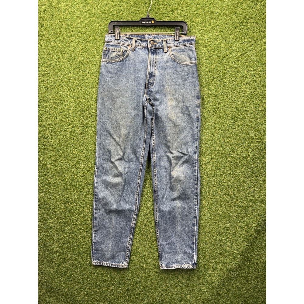 Vintage Levis 550 Jeans Mens 33x32 Blue Denim Relaxed Tapered Made in USA 90s